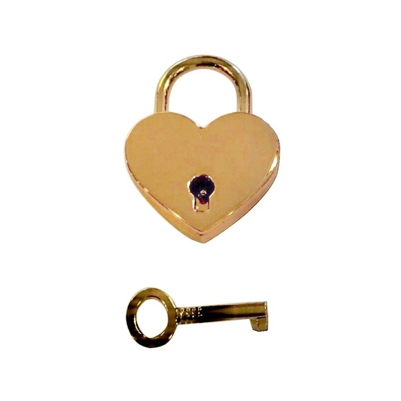 NWT 1 Heart Padlock and 1 Key - Picture 5 of 5
